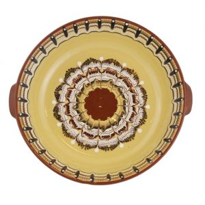 Yellow Rodopi Deep Cooking Dish