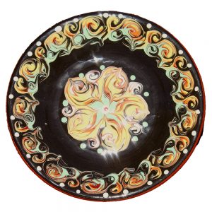Black Rose Plate